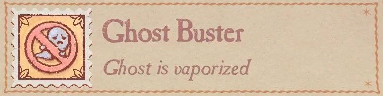Storyteller - Ghost Buster Stamp