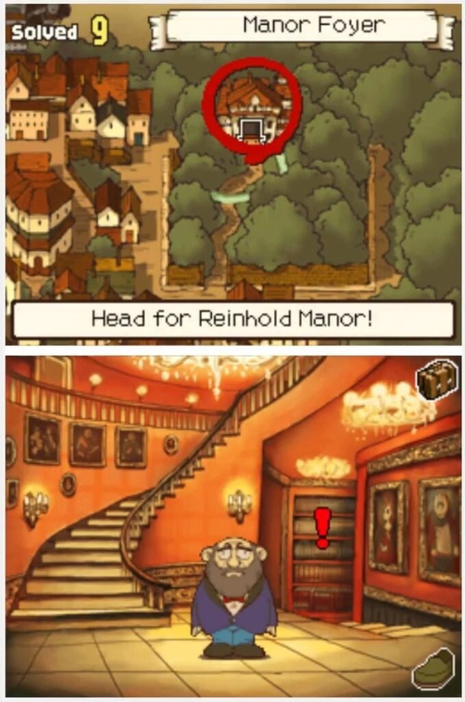 Finding Professor Layton and the Curious Village puzzle 010 - Alphabet