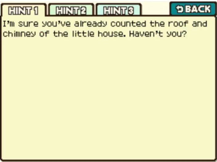 Professor Layton and the Curious Village Puzzle 046 - Star in the Sky Hint 1