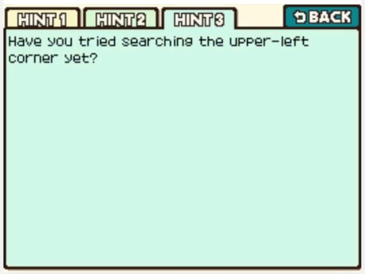 Professor Layton and the Curious Village Puzzle 052 - Find a Star Hint 3