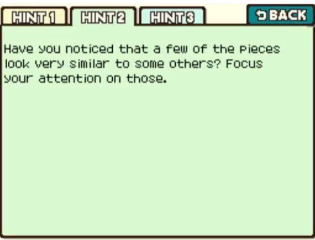 Professor Layton and the Curious Village puzzle 107 - A Worm's Dream Hint 2
