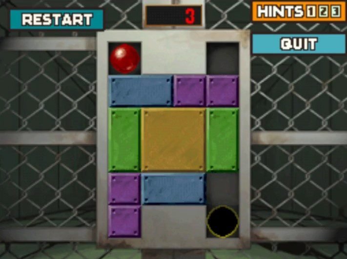 Professor Layton and the Curious Village Puzzle 094 - Get the Ball Out! 4 Step 3